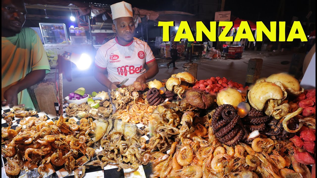 Dar es Salaam AFTER DARK: Street Food That Will Shock You!!