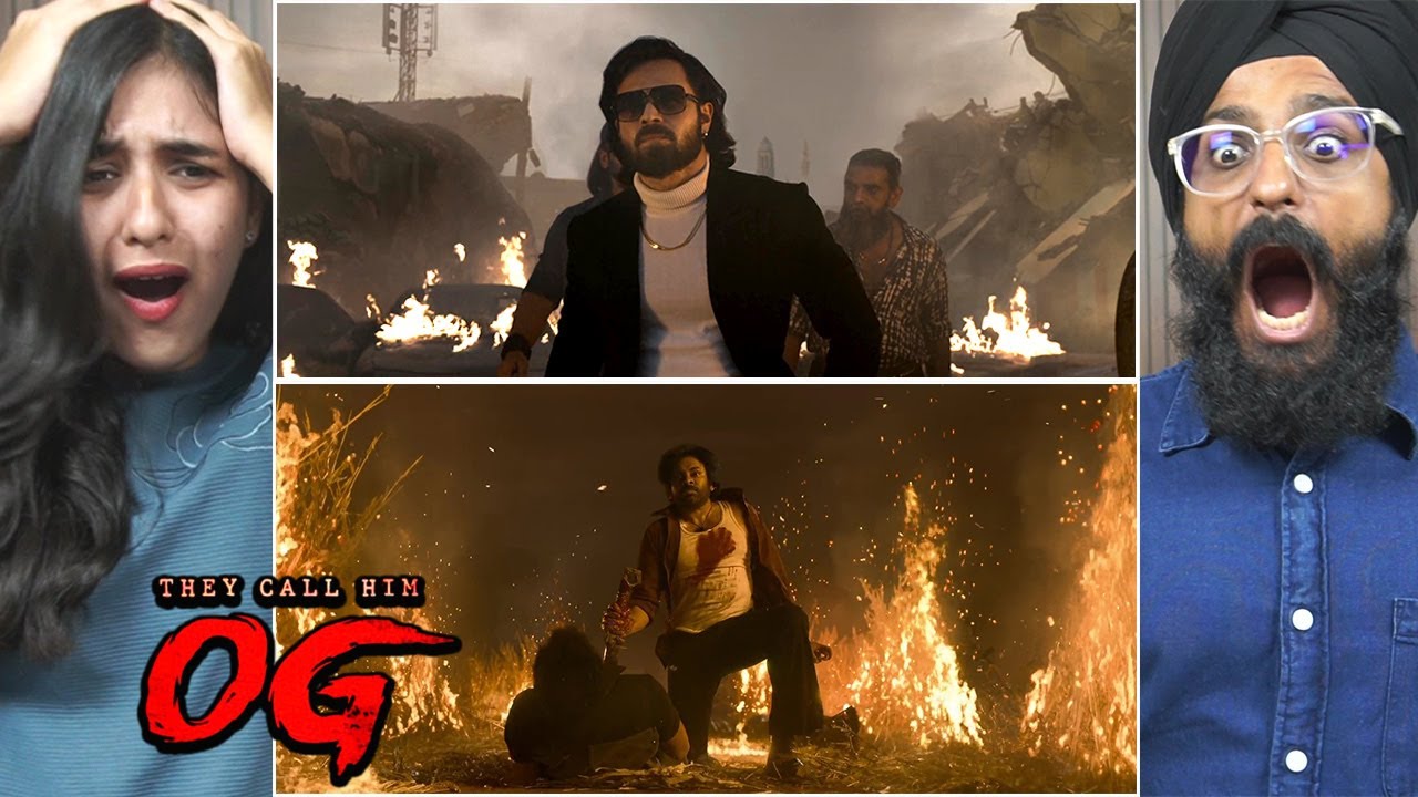 They Call Him OG MASS Interval Fight Scene Reaction | Powerstar Pawan Kalyan | Parbrahm Singh