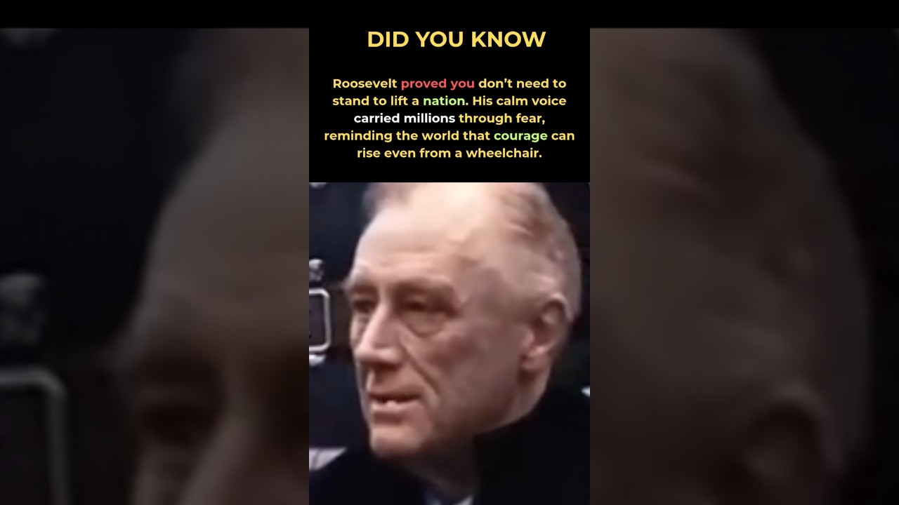 Roosevelt Led a Nation While Sitting—And Changed History Forever