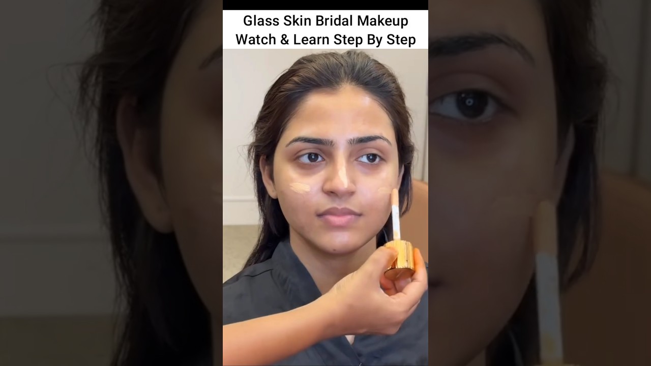 Full bridal makeup tutorial step by step zarabridalmakeover #shorts #makeuptutorial #bridal #bride