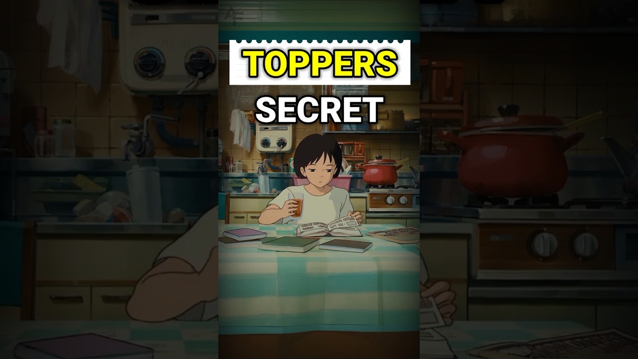 Toppers Secret Revealed 💀| Topper vs Average Student 😱 | #shorts #short