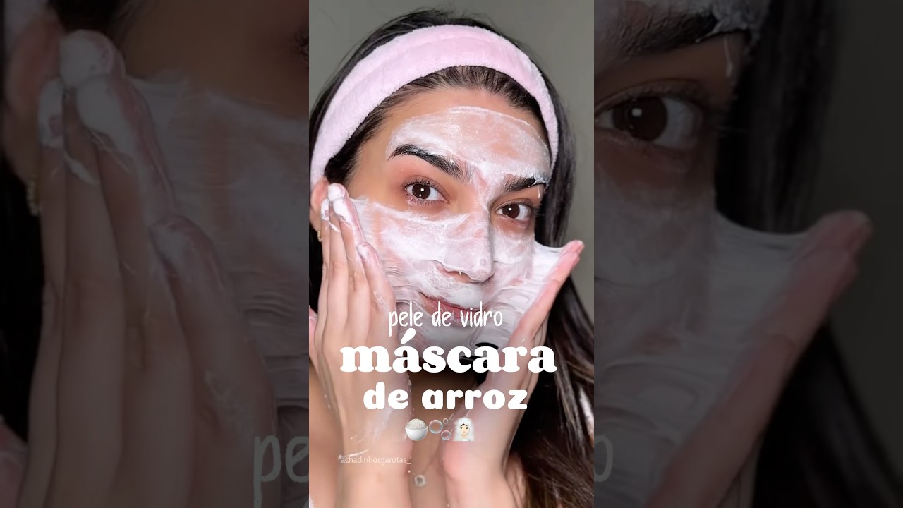 Máscara de arroz coreana #cuidadoscomapele #achadinhos #achadosnashopee #skincare #skincarecoreano