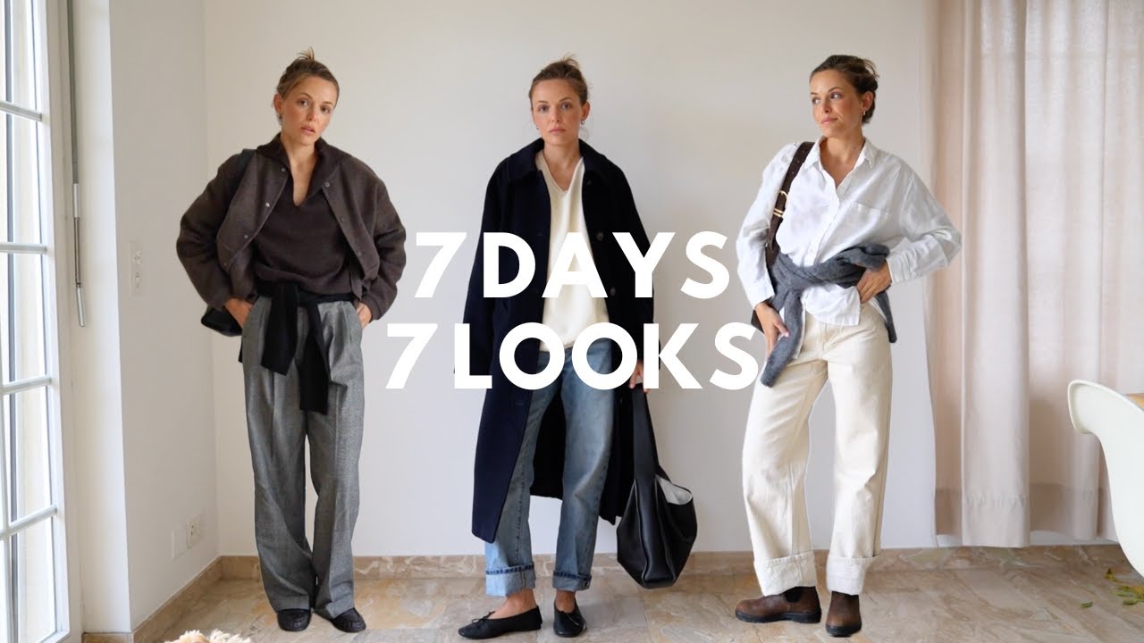 fall outfit ideas | 7 days & 7 looks