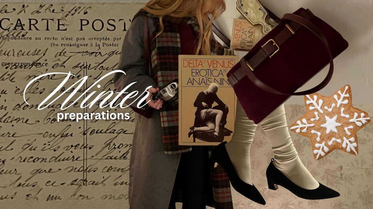 preparing for winter | new books, outfit ideas, & holiday baking ☕️