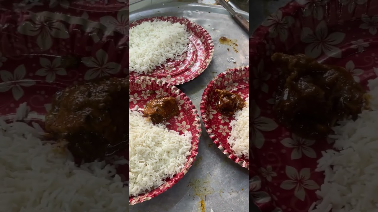 रौशन भईया का 120 वाला mutton प्लेट ||. #nonvegworld #food #streetfood #nonveg #shorts