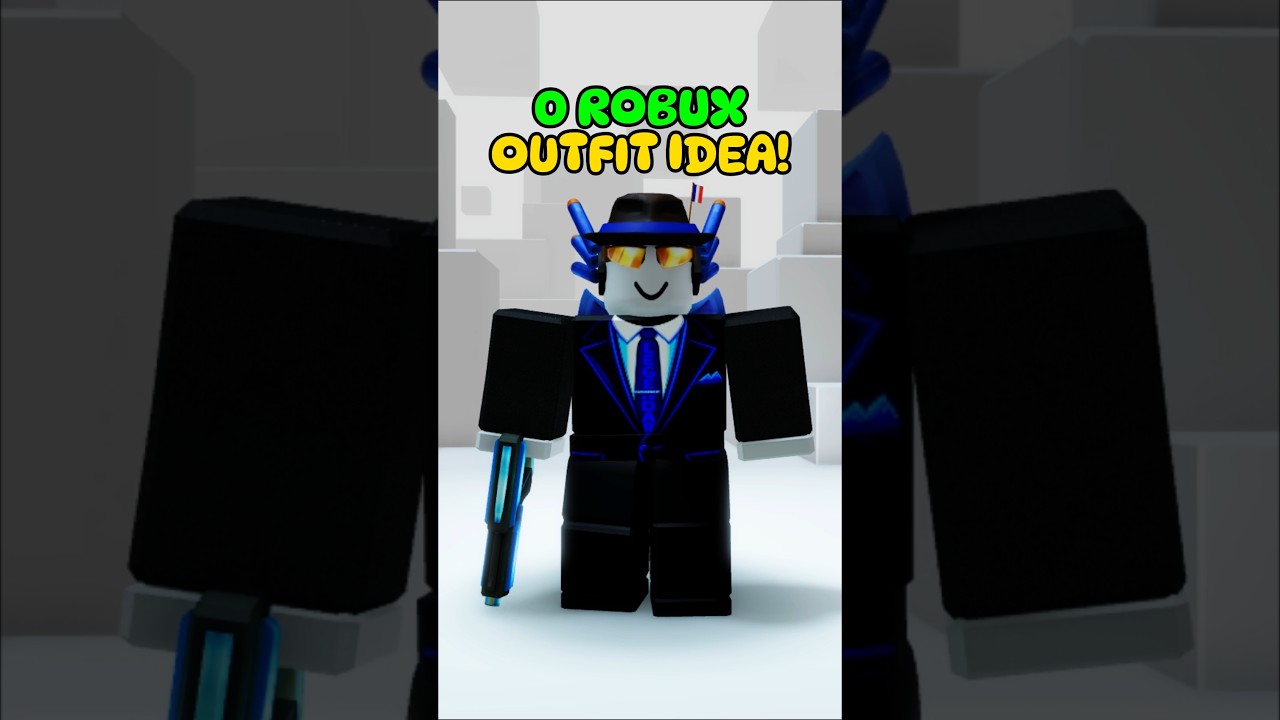 0 Robux Outfit Idea! Only Free Items Avatar! #roblox #shorts