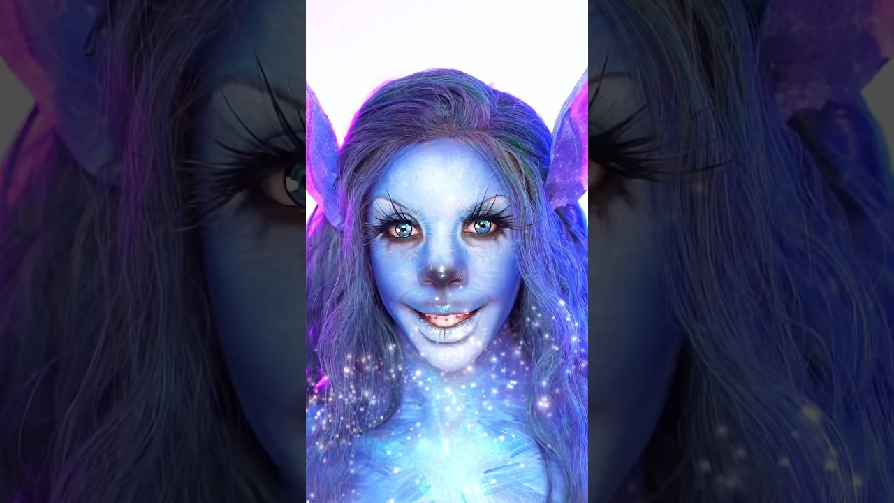 Lilo & Stitch Makeup Tutorial! 💙🛸