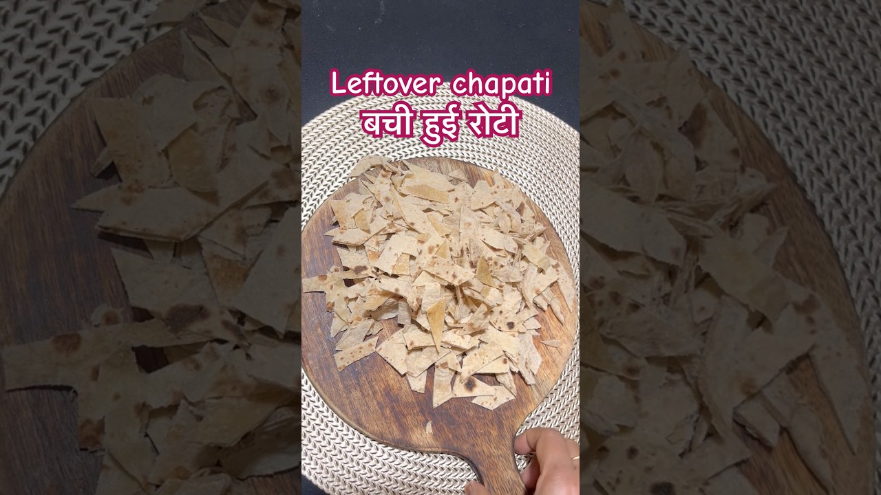 Leftover roti se morning breakfast banaye 😋|leftover chapati recipe #ytshorts