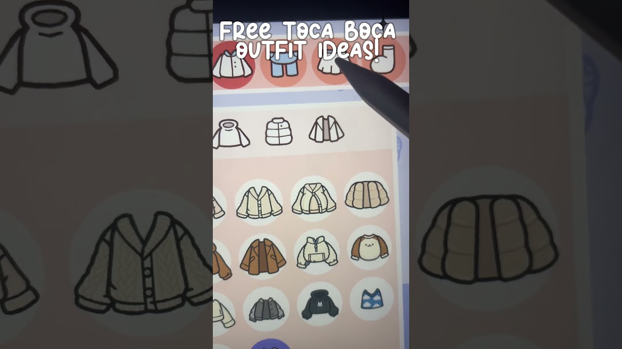 Free toca boca outfit ideas!! Part 1! #tocaboca #tocalifeworld #tocalife #cuteaudio #twice #kpop (:3