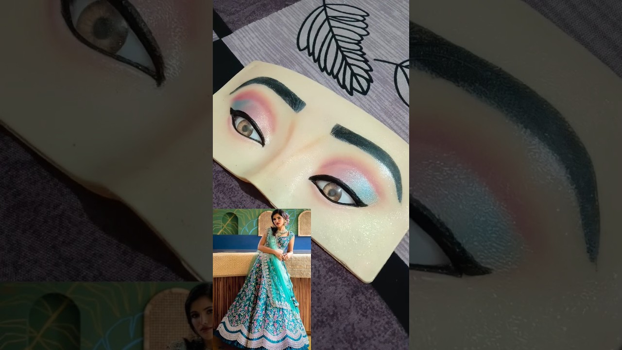 Engagement Bridal Eye Makeup Tutorial ❤️✨💄