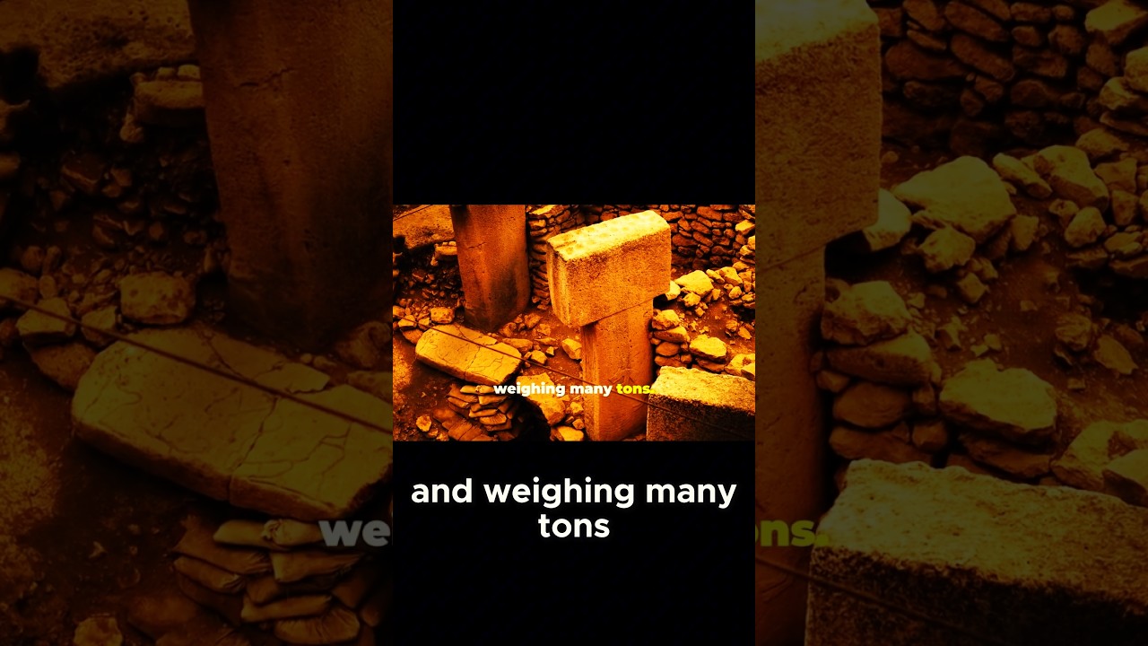 Massive Stone Structures Older Than Pyramids #gobekli #history #mysterious