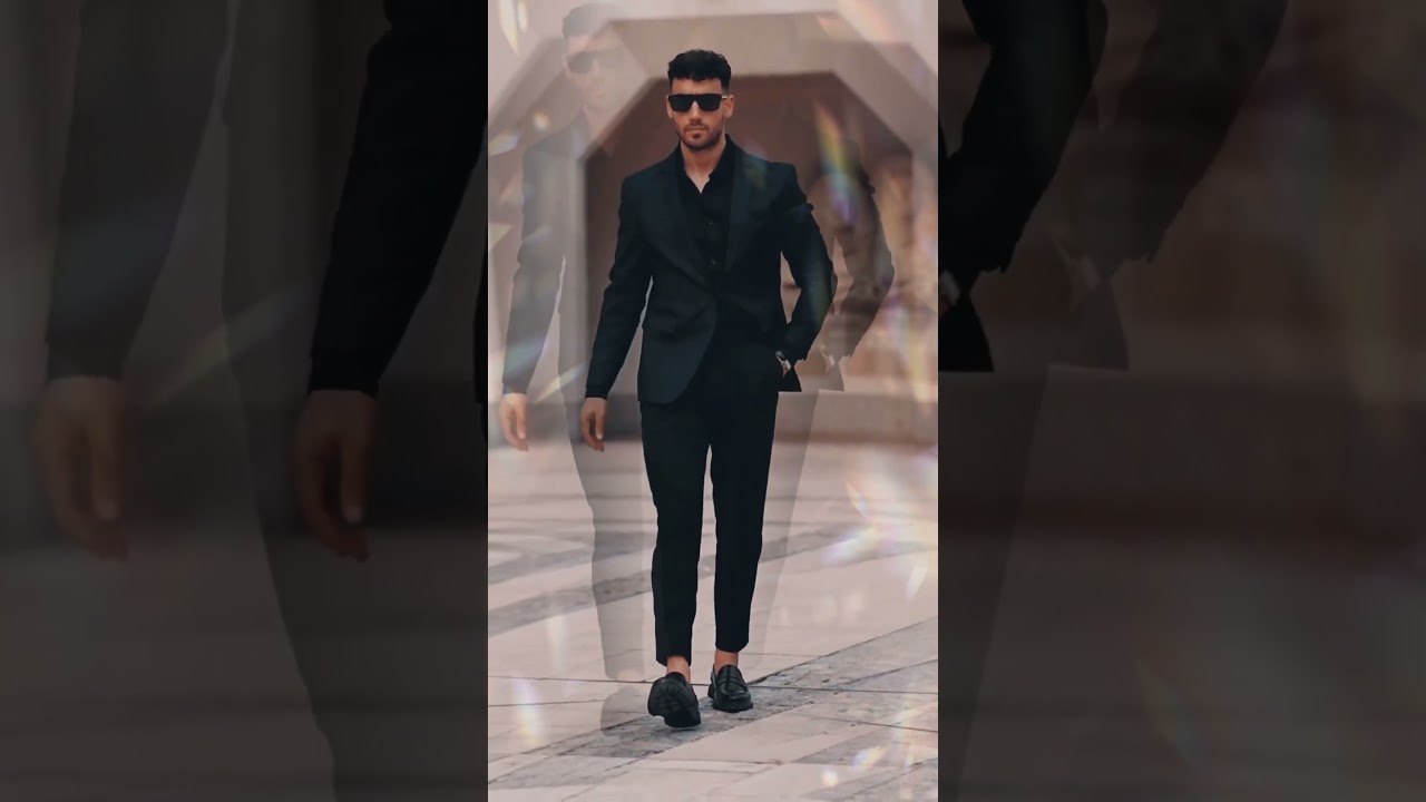 All Black Suit Ideas For Men’s Black Suit Combination Outfits #fashion #outfitideas #edit #shorts
