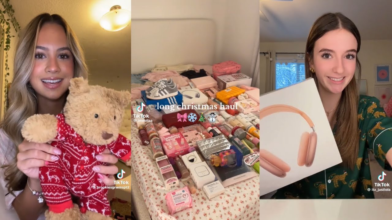Christmas Haul 2024 / Tiktok Compilation 🎄❤️🍪✨