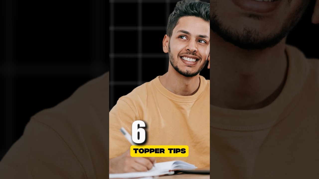 6 Topper study tips 😎 |நீங்களும் First Rank எடுக்கலாம் #studytipstamil #studymotivation