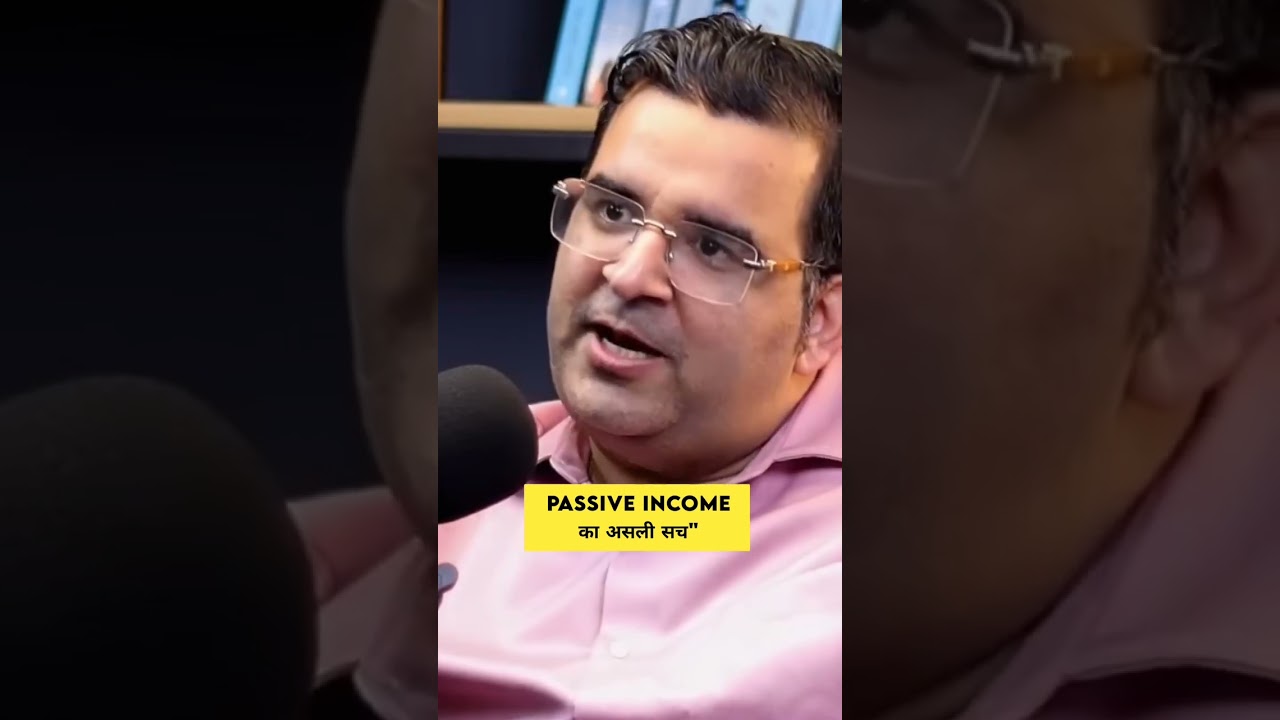 The Truth about Passive Income 🛑💸| #sanjaykathuria #passiveincome