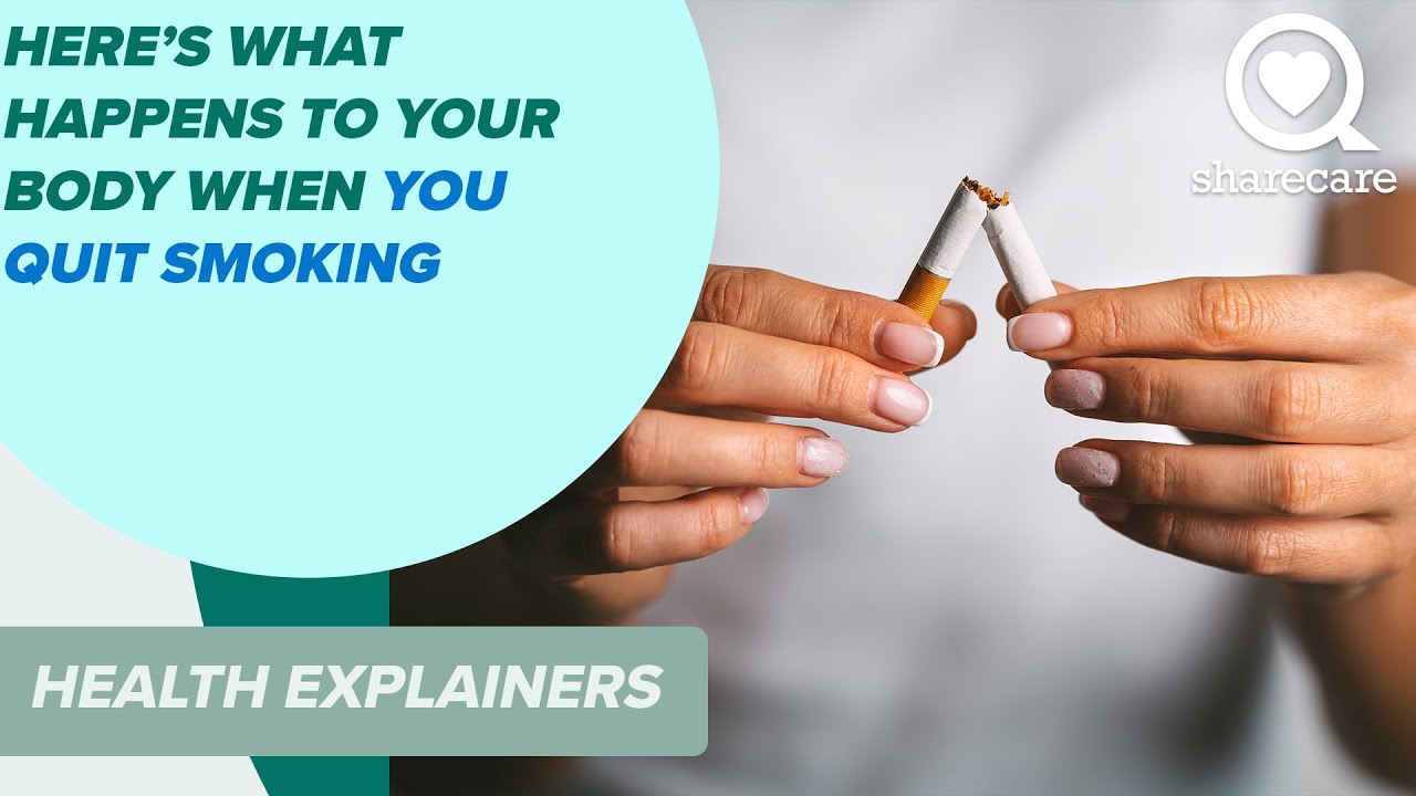 Here’s What Happens to Your Body When You Quit Smoking | Health Explainers | Sharecare