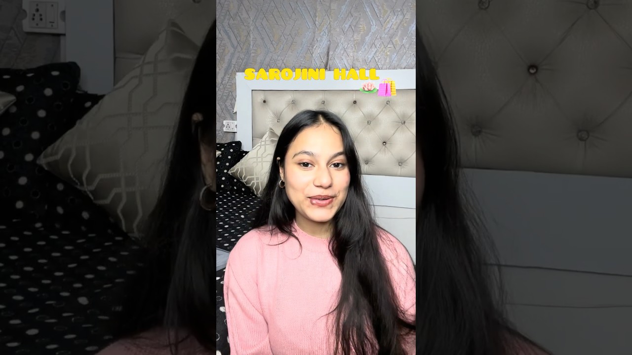 Sarojini shopping haul 🛍️🌸 | ILMA SAIFI | #minivlog #sarojininagar