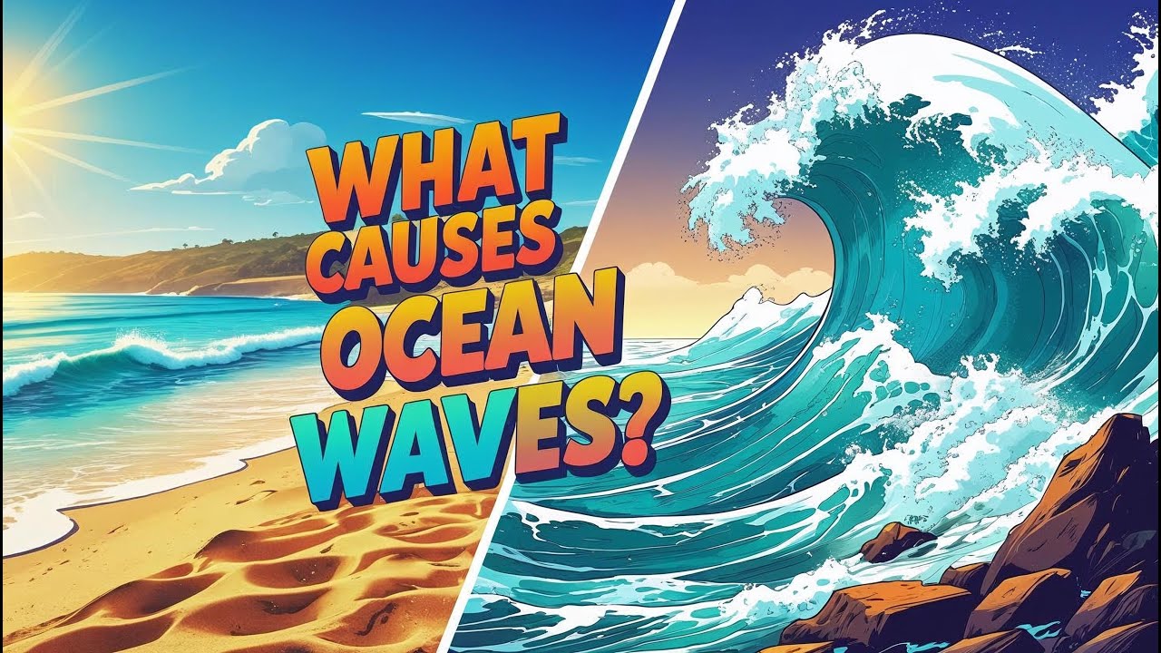 🌊 What Causes Ocean Waves? | Amazing Planet Explainers 🌍