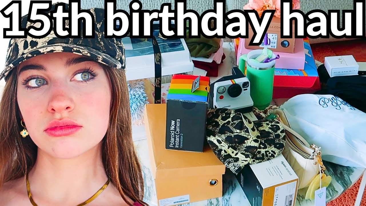 NAZ’S GIANT 15th BIRTHDAY HAUL! (Every Sold Out & Designer Gift)