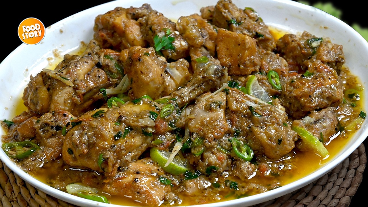 Easy Chicken Karahi Recipe (Authentic Restaurant Style), New Chicken Recipe by Samina Food Story