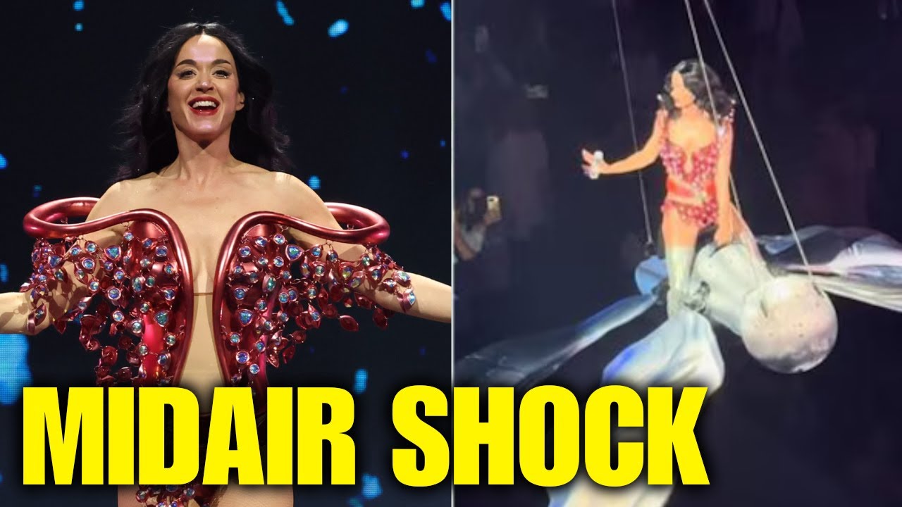 Katy Perry’s Scary On-Stage Prop Fail l Celebrity News