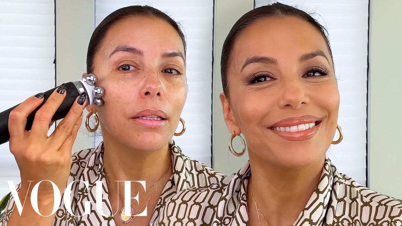 Eva Longoria’s “Hottest Mom” Makeup Routine | Beauty Secrets | Vogue
