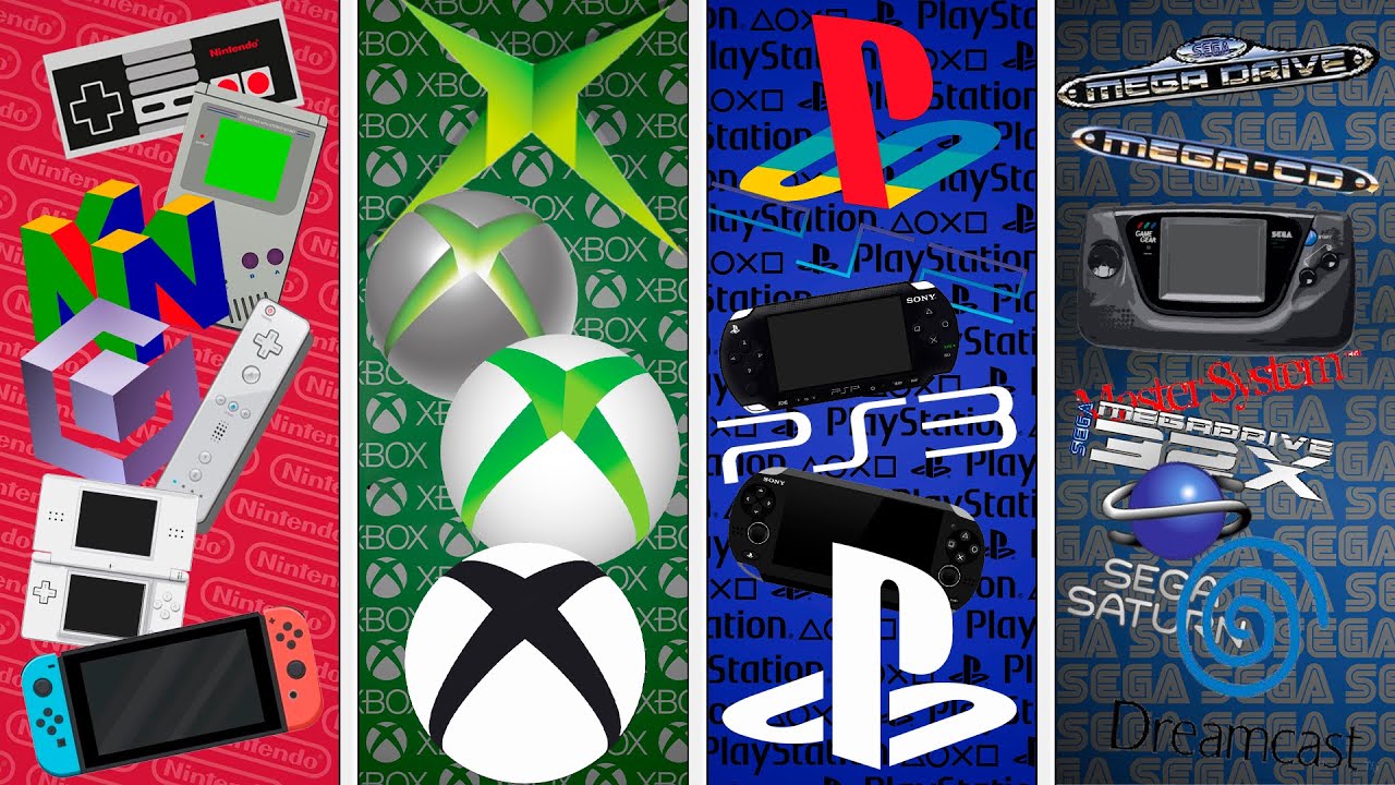 Nintendo, Xbox, Playstation & Sega | All Console Startups | 1983 – 2022