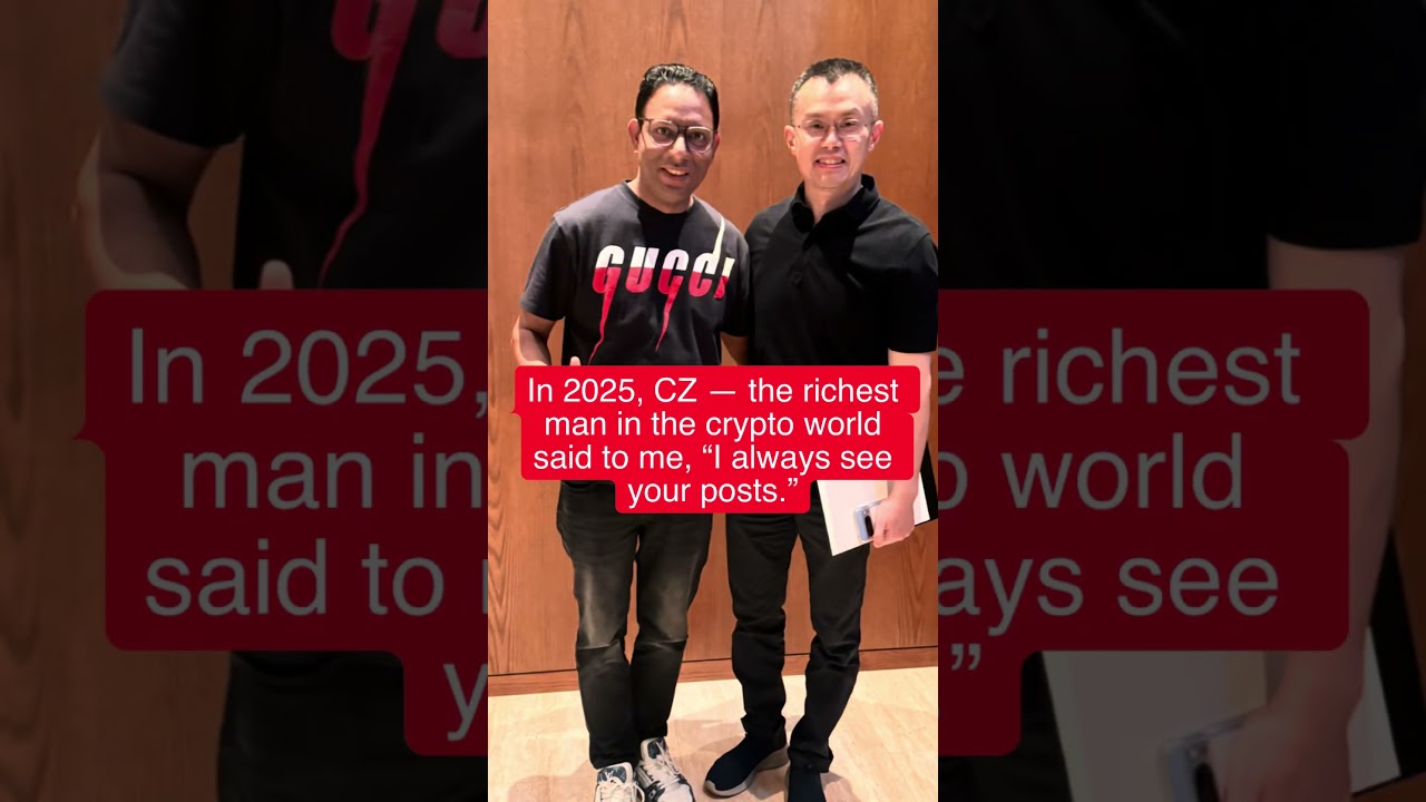 Number 1 Crypto influencer | Pushpendra Singh Blockchain Advocate Award at #BinanceBlockchainWeek