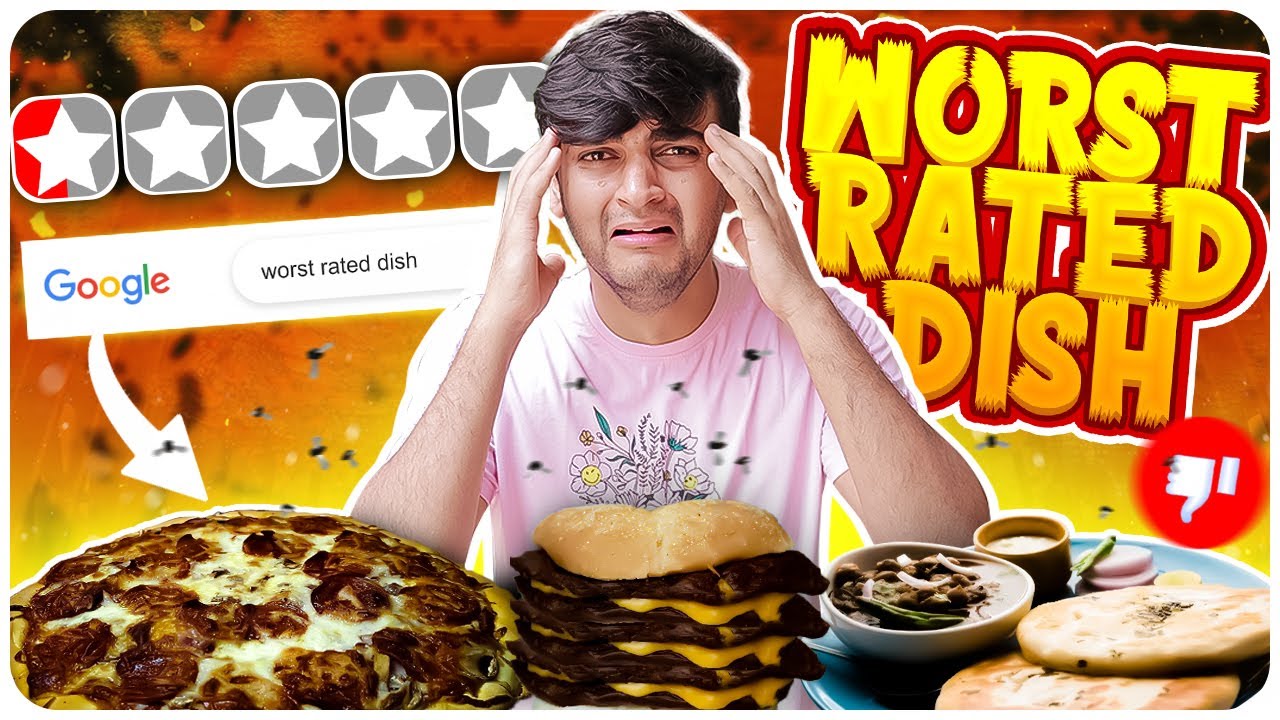 Eating Only Worst Rated Food for 24 Hours