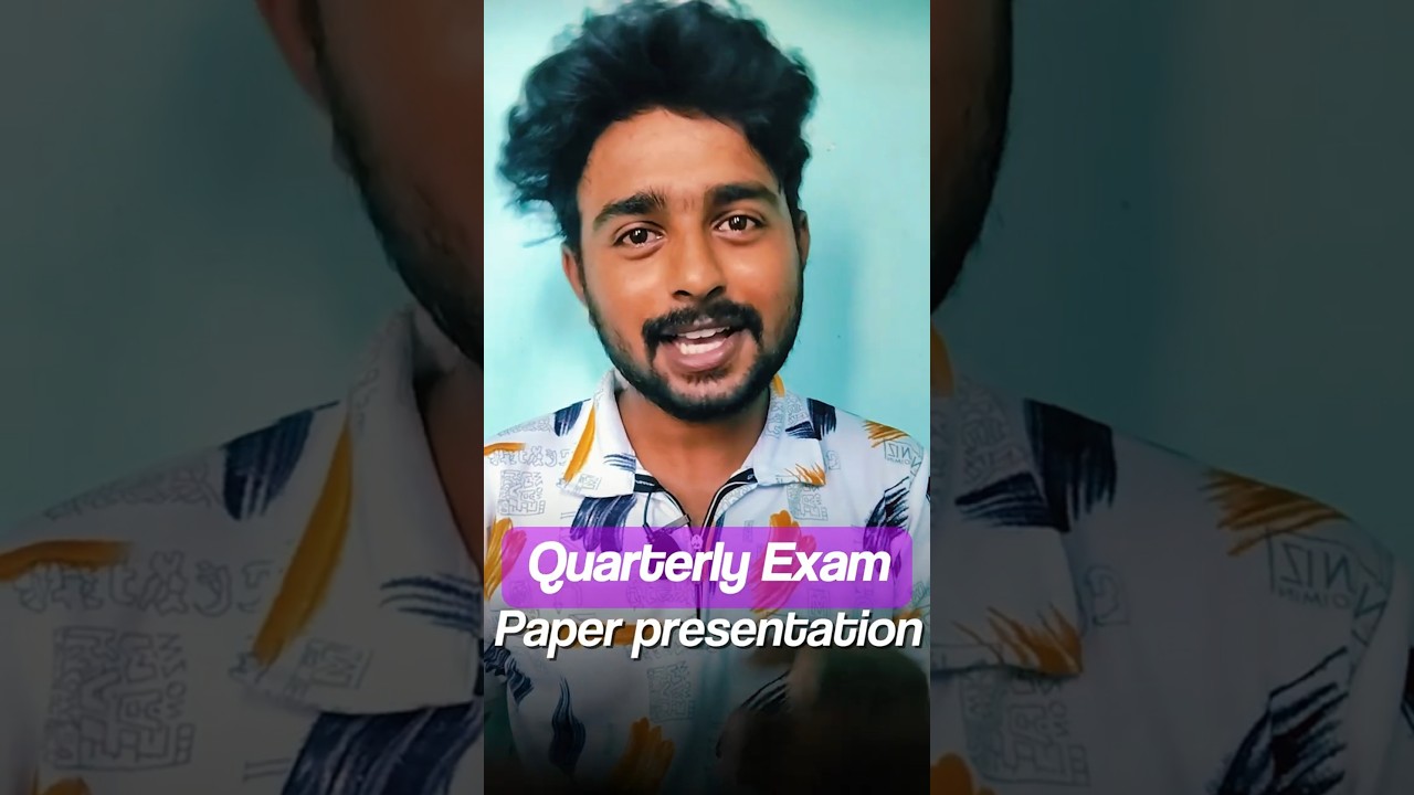 Quarterly Exams – Paper Presentation Tips🔥| Study Tips | #studymotivation  #studywithme
