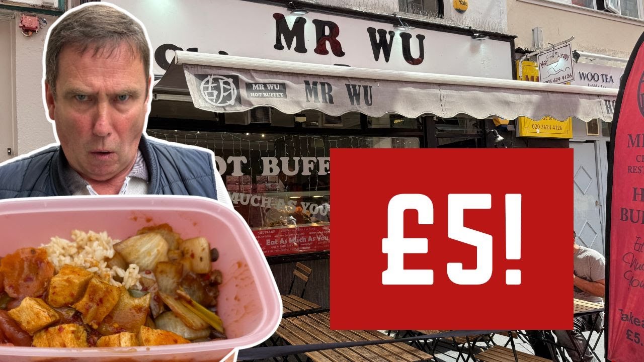 I Review The UK’S CHEAPEST BUFFET £5 – FOOD POISONING DISCLAIMER!