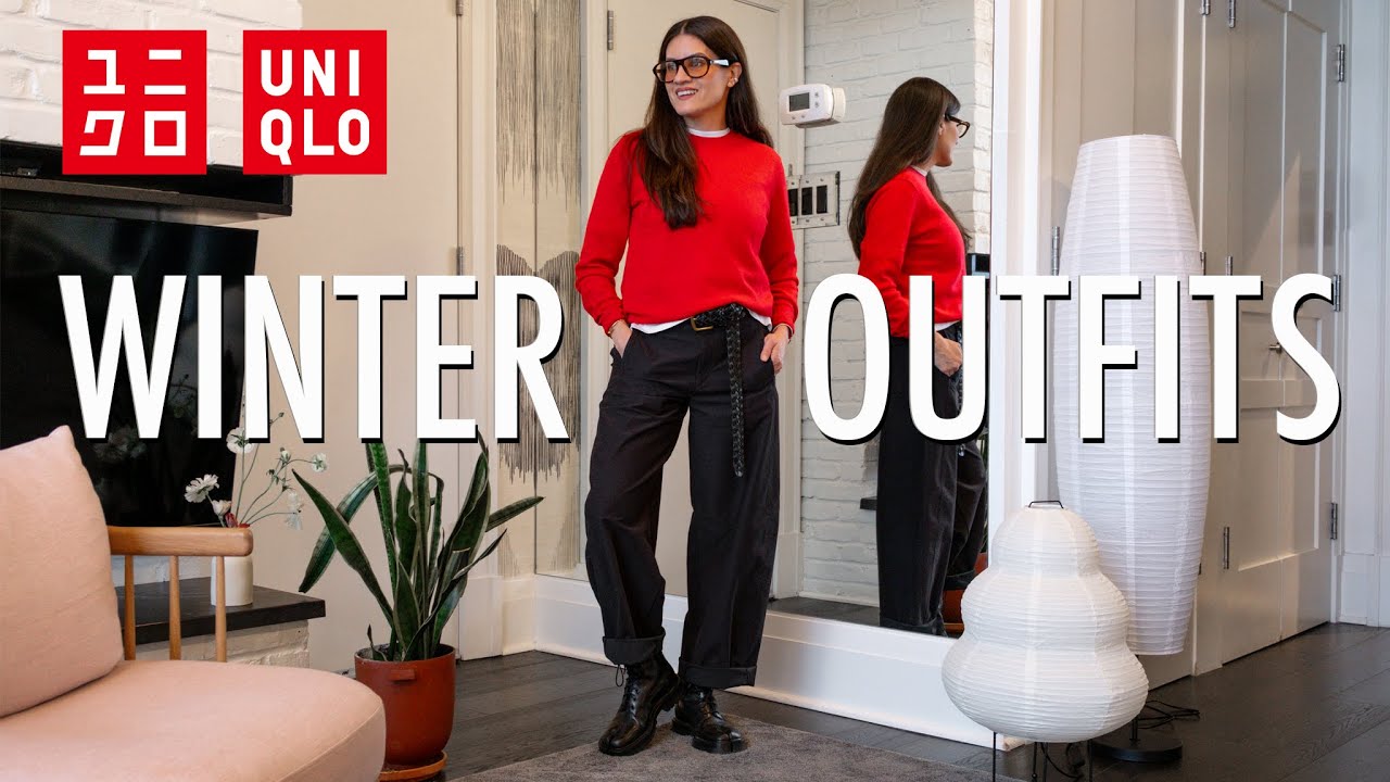 BEST UNIQLO Winter Outfits 2025 | Heattech, Pufftech & Cashmere Styling Ideas