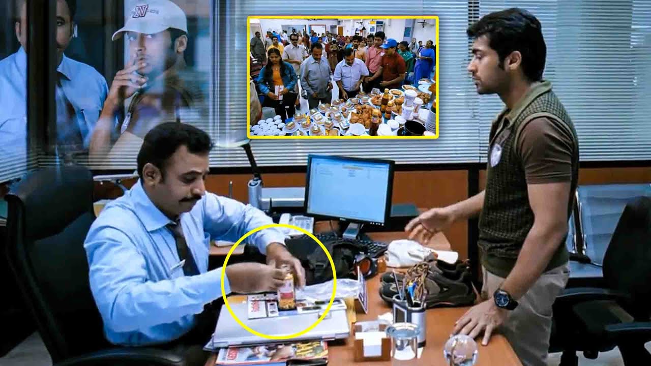 Suriya & Ponvannan Telugu Blockbuster Movie Ultimate Airport Scene || Kotha Cinema