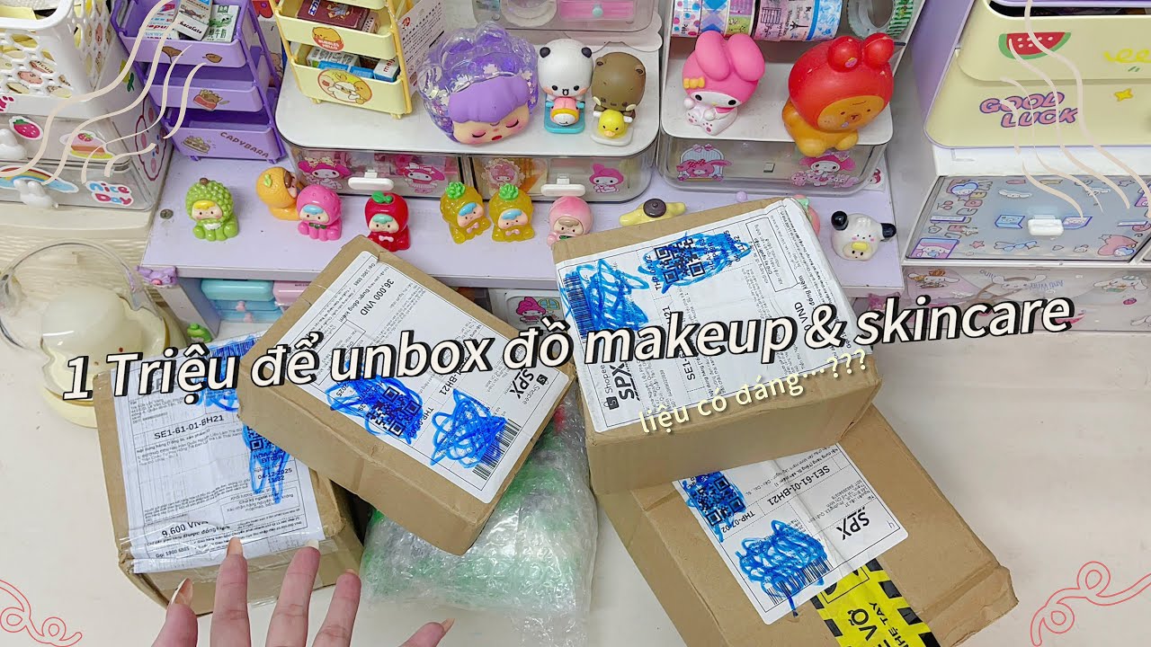 ✨Chi gần 1 Triệu cho tập unbox:Đồ skincare & makeup mới tậu🥰