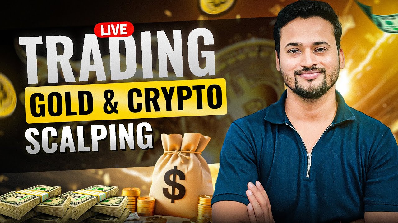 Live Crypto And Gold Scalping Trading  | 06 Dec 2025 #cryptoscalping #xauusdlive