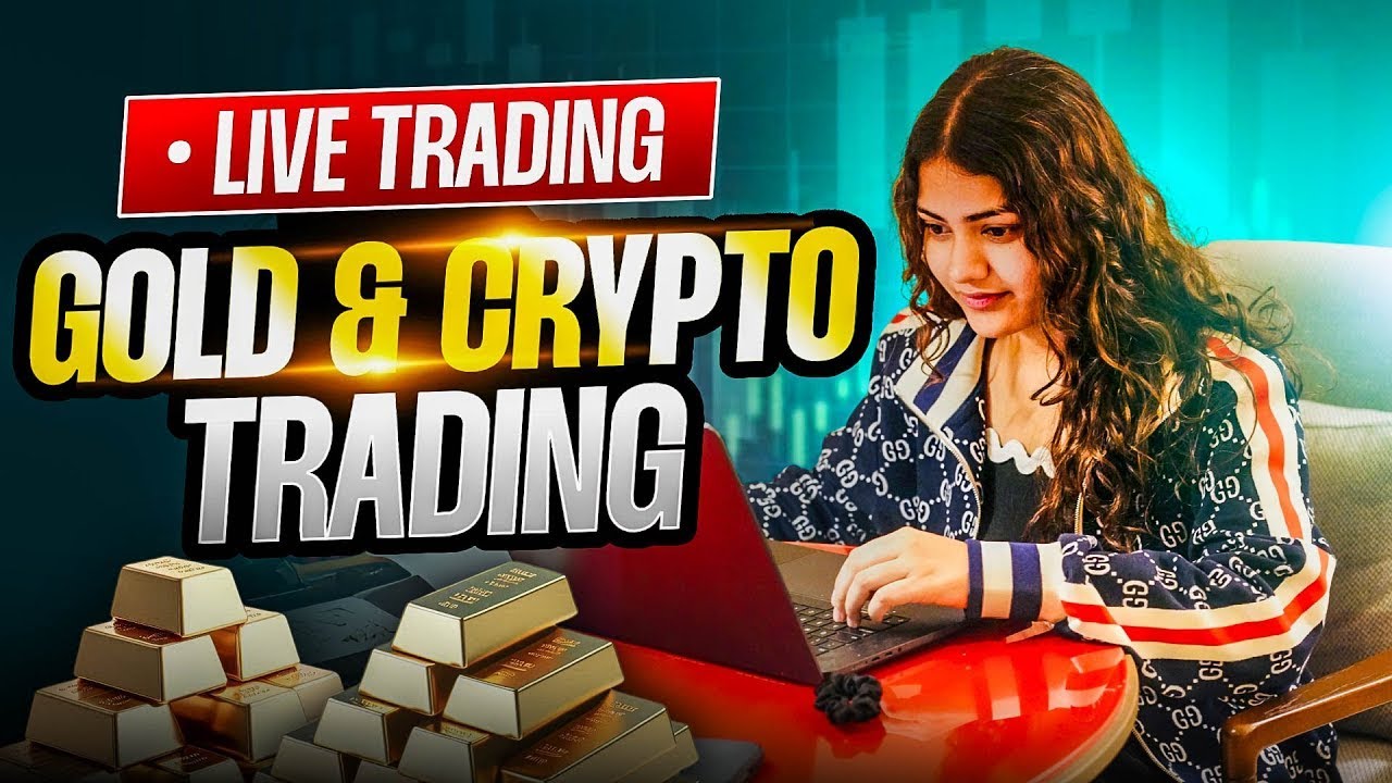 Live Gold, Crypto Trading |  5 Dec | #goldtrading #cryptotrading #bitcoin