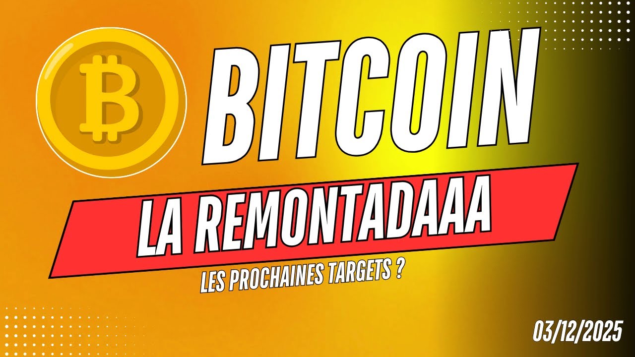 BITCOIN LA REMONTADA 🔥? LES PROCHAINES TARGETS ? ANALYSE CRYPTO & NEWS ✅