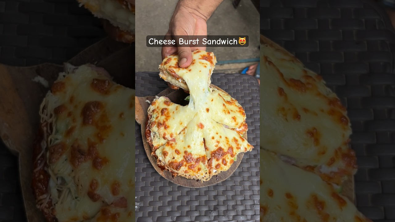 Cheese Burst Sandwich😻 | Indian Street Food #shorts