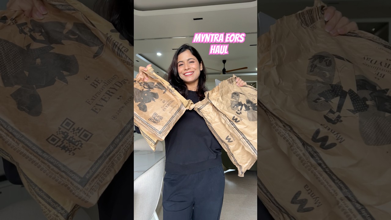Myntra EORS Haul 2025 #affiliate #myntrasale