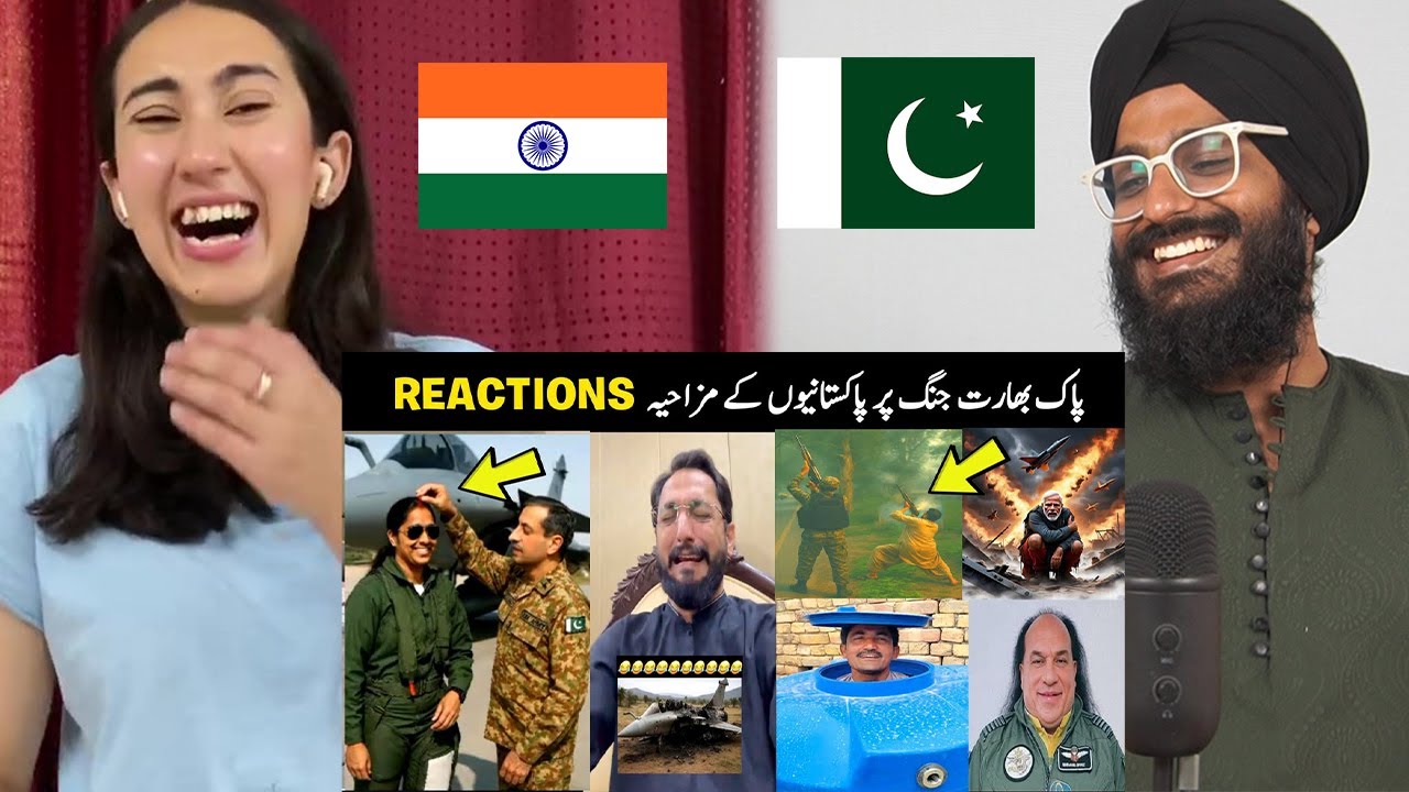 Indian Reaction to Funniest War Memes Pak Vs India | Raula Pao
