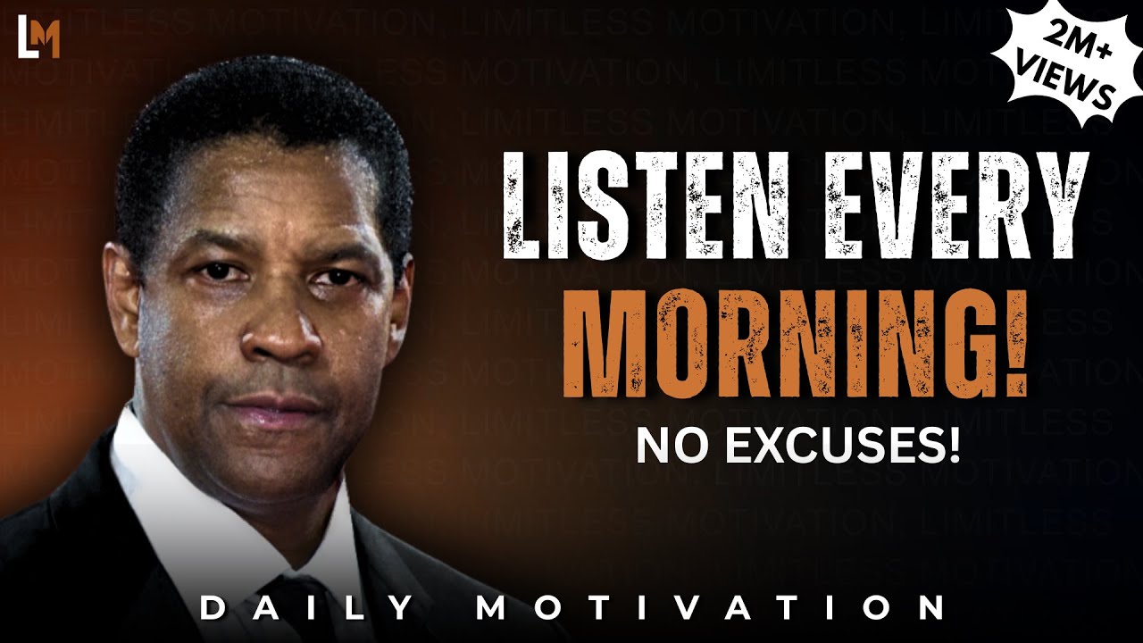 WATCH THIS EVERY DAY AND CHANGE YOUR LIFE! | Motivational Speech Inspired by Denzel Washington