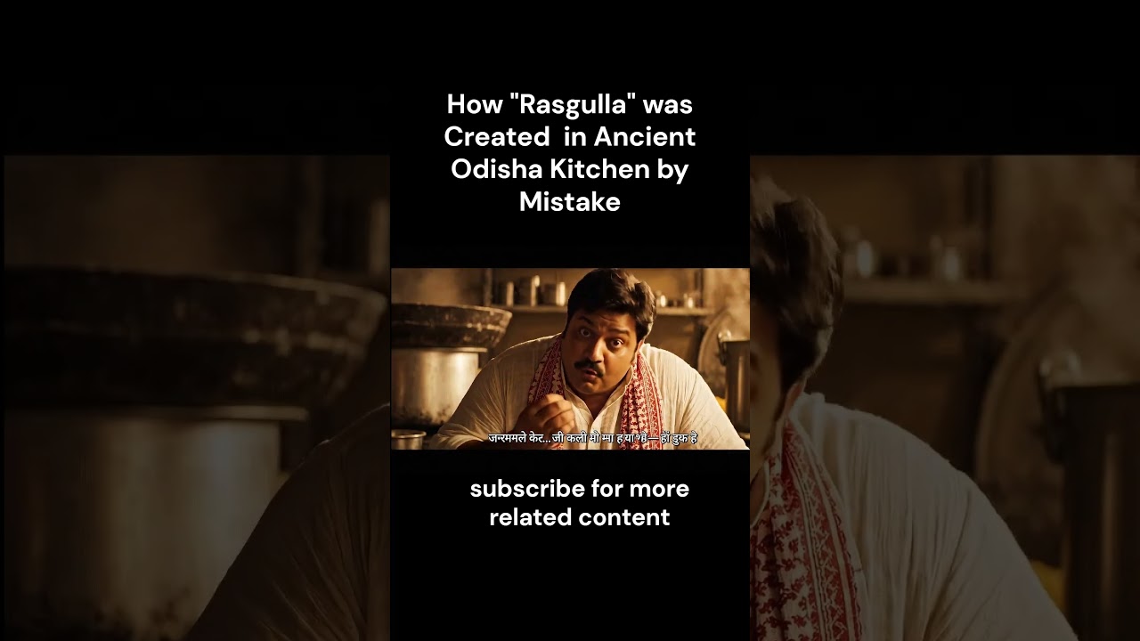 “The Sweet Mistake That Created Rasgulla | Ancient Odisha Kitchen Story” #rasgulla #history