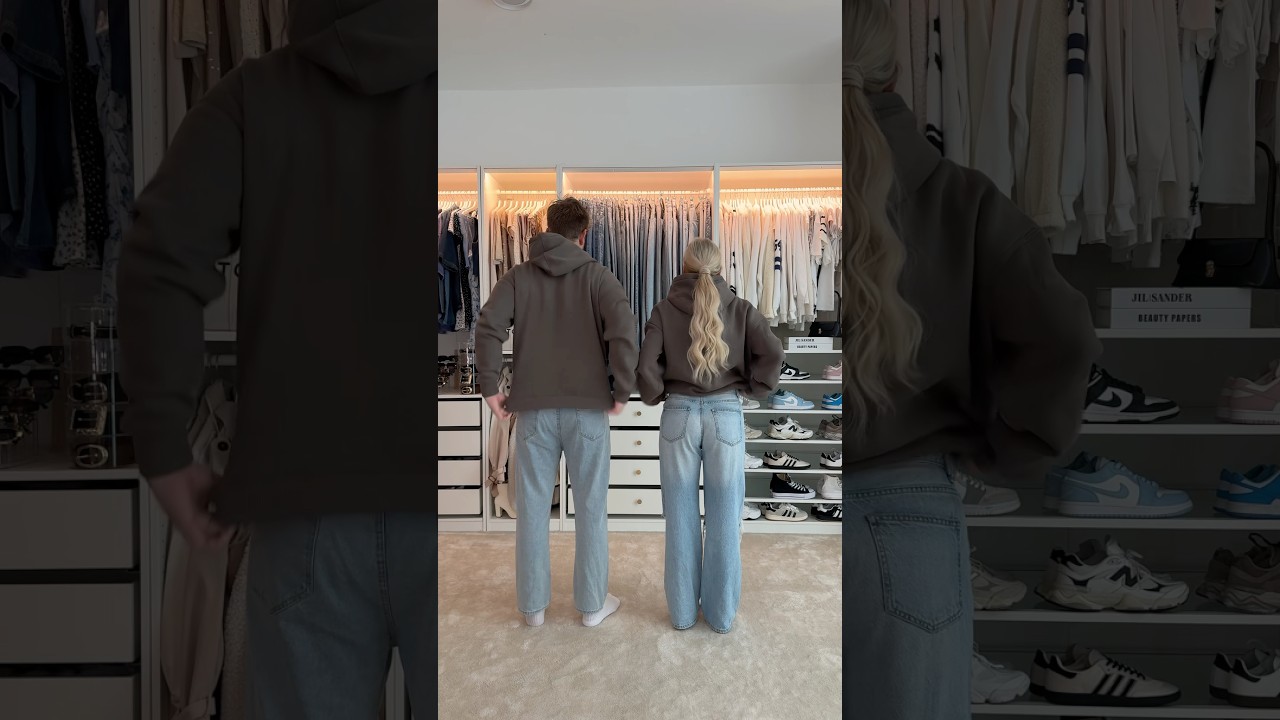 Couple Outfit Idea 🧸✨ Get ready with my boyfriend&me 🤍 Do you have a partner or are you single? ⬇️