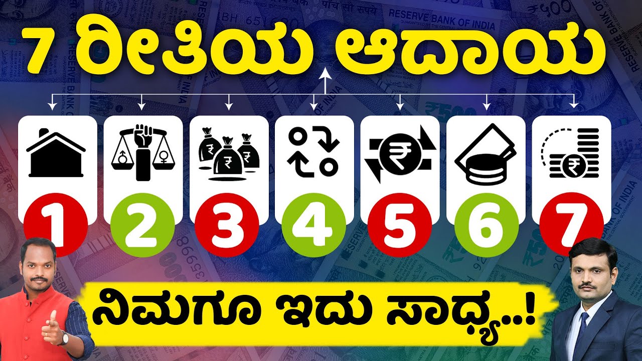7 Passive Income Ideas to Make Money In 2025 | Money Making Tips in Kannada | Earn Money Online