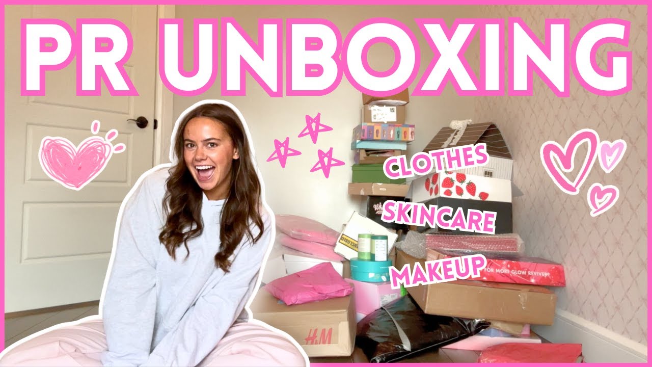MASSIVE PR UNBOXING (+ giveaway)
