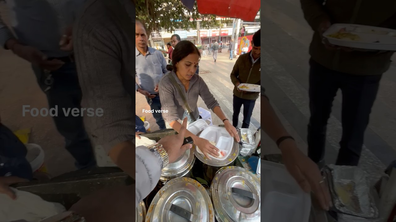 Nehru place की सबसे शानदार थाली😍 #food #thali #streetfood #viralshorts #shorts