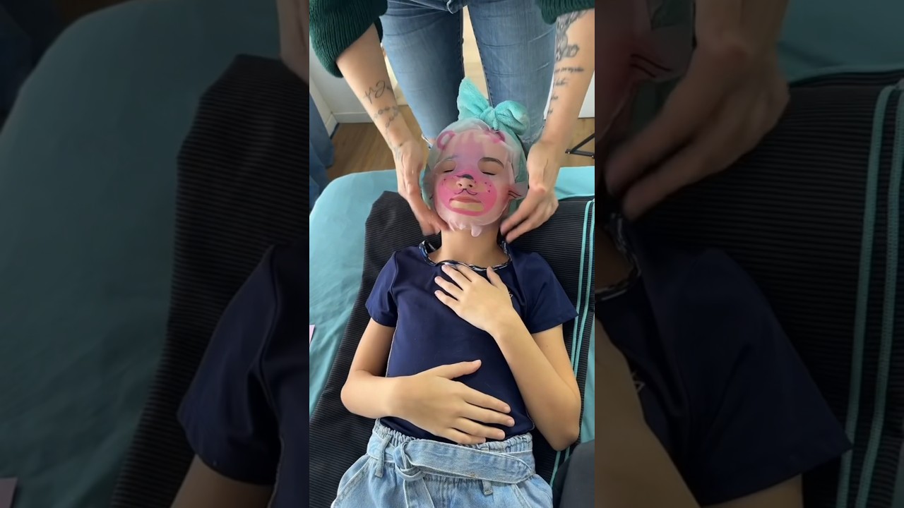 Masque skincare pour lilo #shortvideo #merefille #skincare