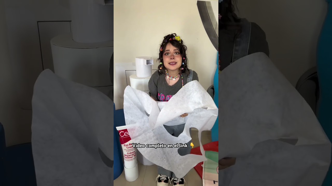 Video de skin care con la duendecilla #asmr #skincare #gigante