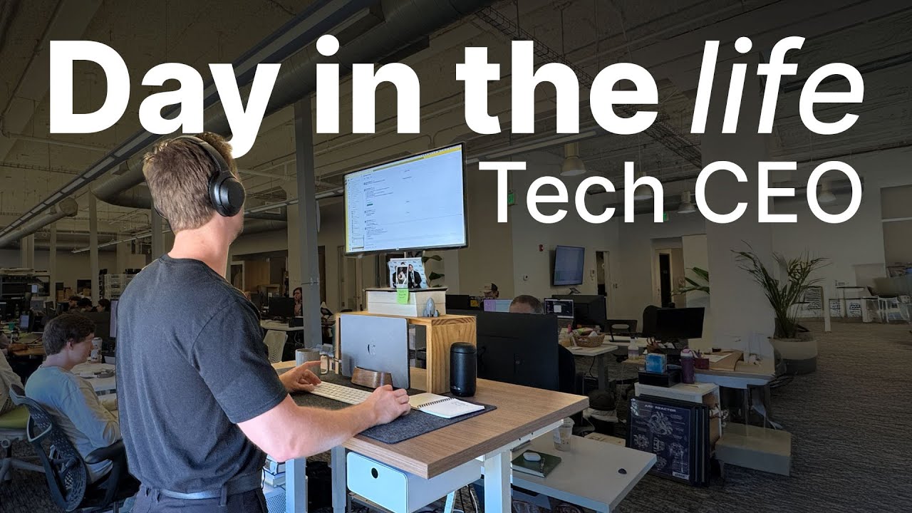 A Day in the Life of a Tech Startup CEO