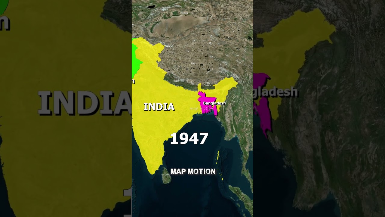Countries That Broke Away from India 🇮🇳🌍🤯 #facts #shorts #tamil
